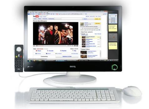 BenQ i221 54.6 cm (21.5") 1920 x 1080 pixels 1 GB DDR2-SDRAM 160 GB AMD Radeon X1200 Black – image 4