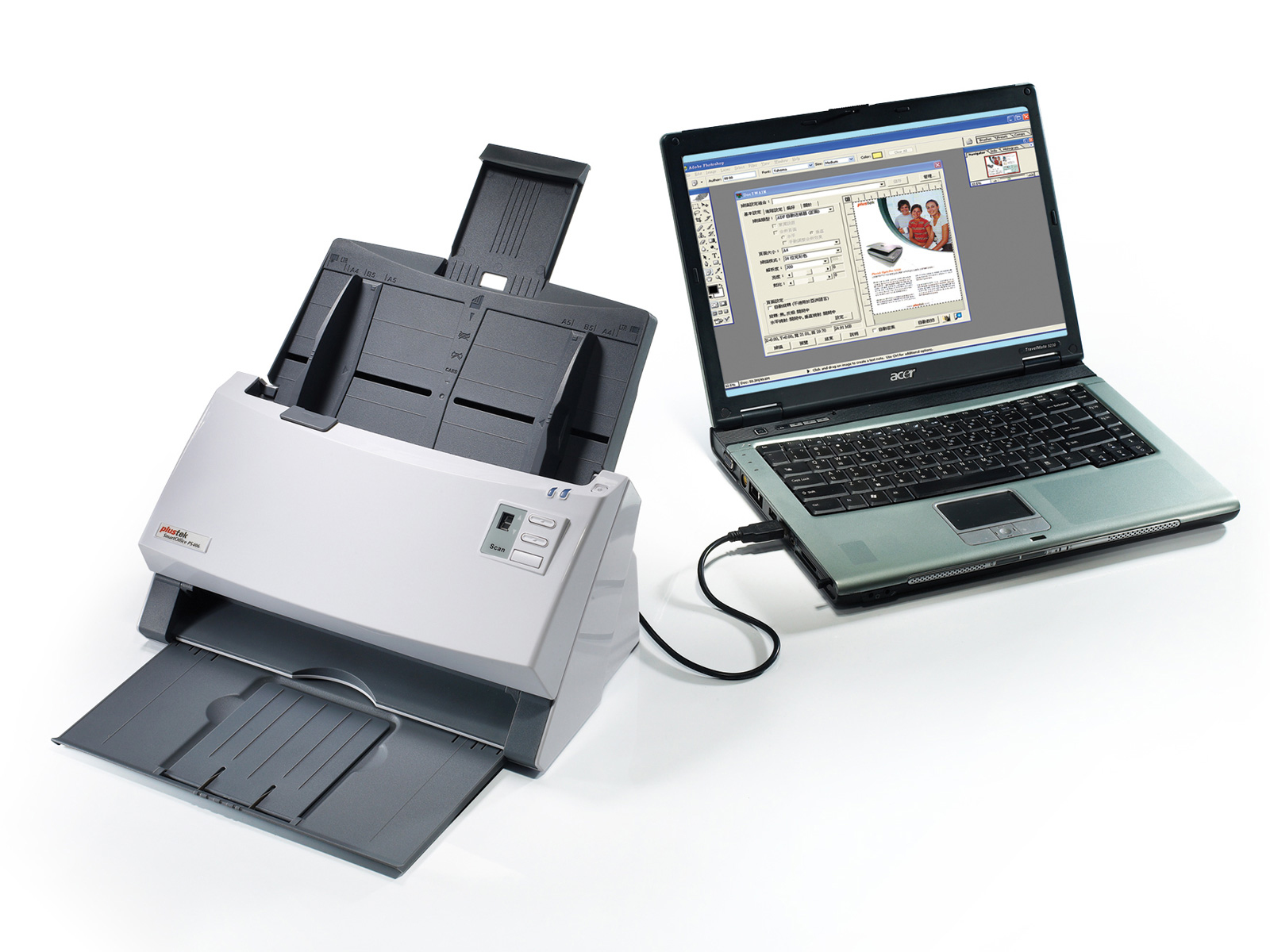 Plustek SmartOffice PS406 ADF scanner – image 6