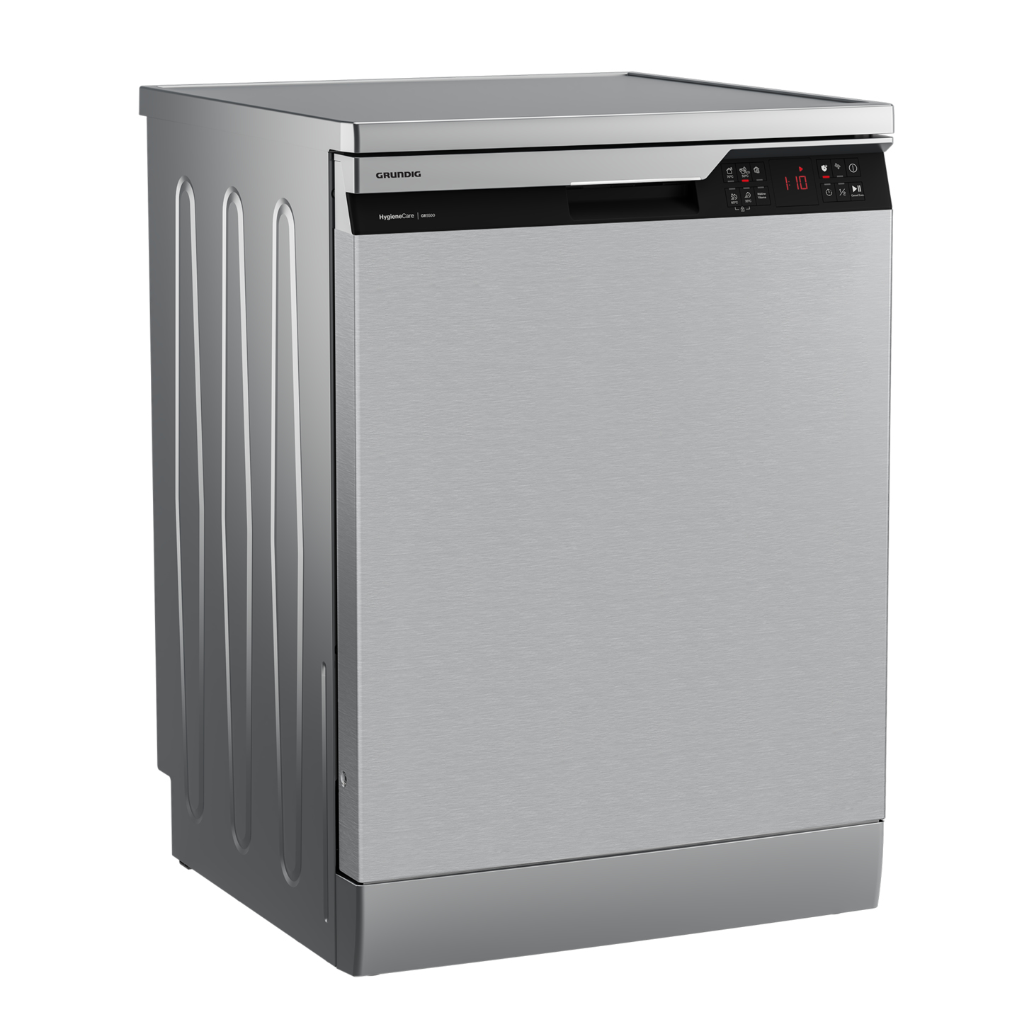 Grundig GNFP3450X dishwasher Freestanding 14 place settings – image 2