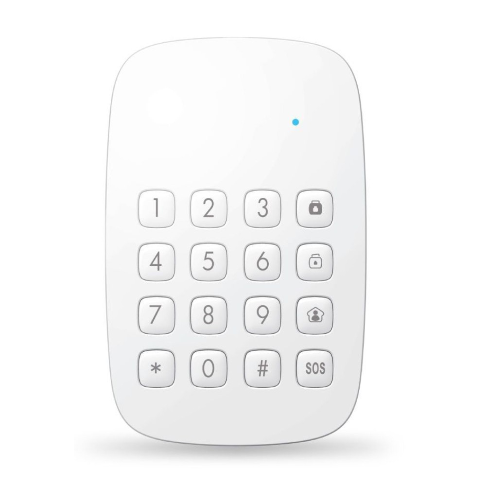Techly I-ALARM-KPAD security access control system White