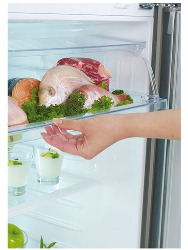 LG GRD7018WH fridge-freezer Freestanding – image 2