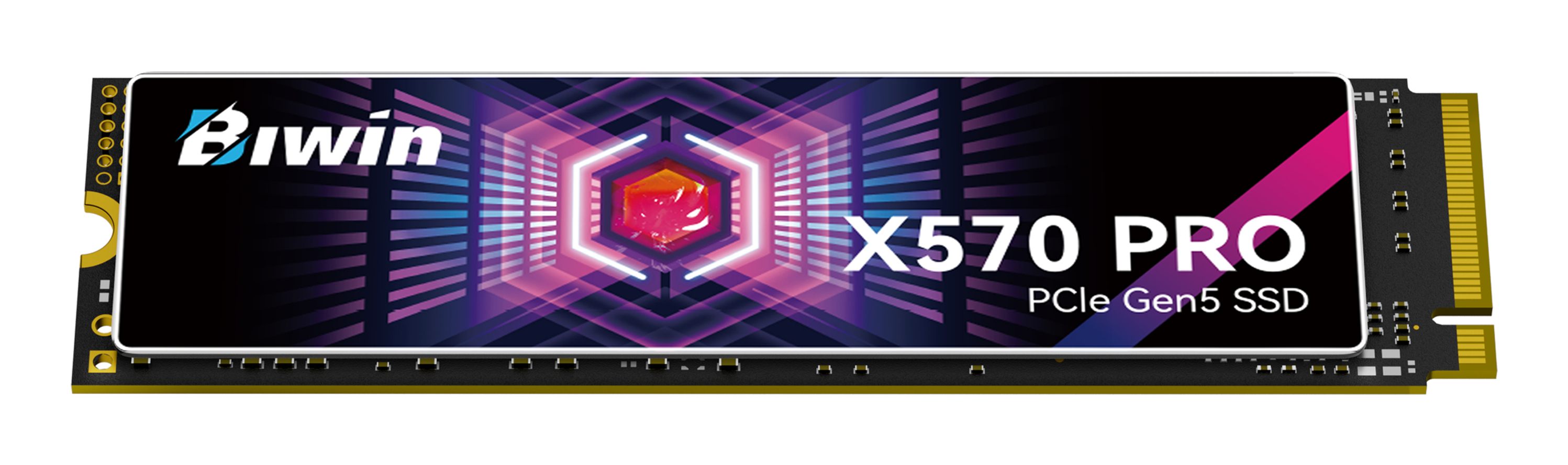 SSD M.2 2280 NVMe PCIe Gen5x4 Biwin Black Opal X570 PRO 1TB, Lectura 14,000MB/s, Escritura 10,500MB/s - imagen 5