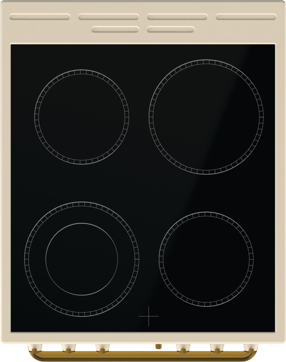 Gorenje ECS5250CLI Freestanding cooker Electric Zone induction hob Beige – image 3
