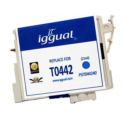 iggual PSIT044240 ink cartridge Cyan – image 2