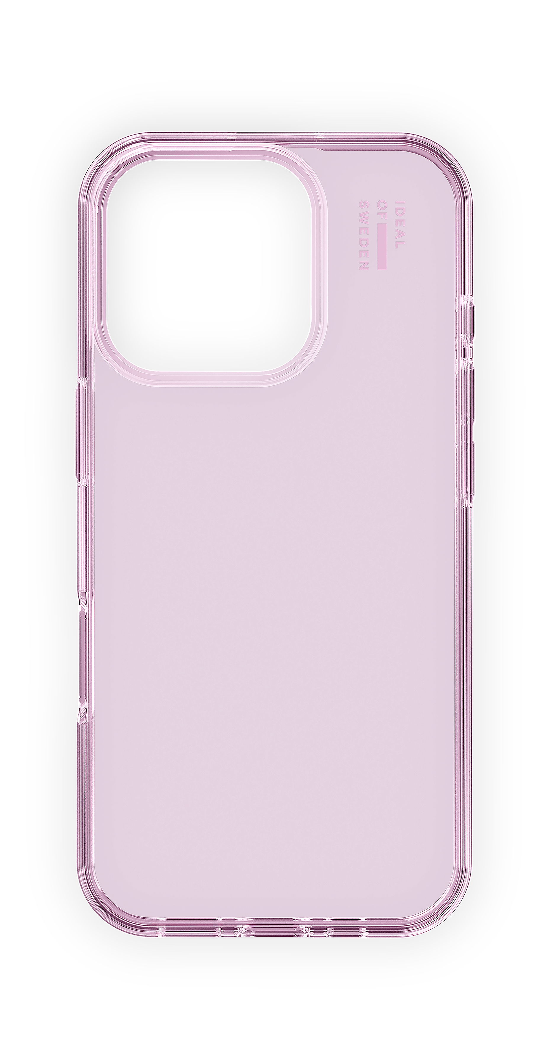 iDeal of Sweden Clear Case iPhone 16 Pro Light Pink