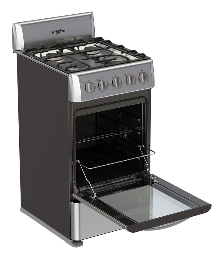 Whirlpool WWR5000S cooker Freestanding cooker Electric Gas Grey – image 6