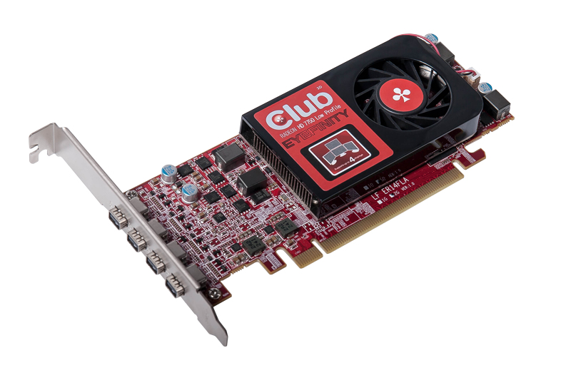 CLUB3D Radeon HD 7750 Eyefinity 4 2GB – image 3