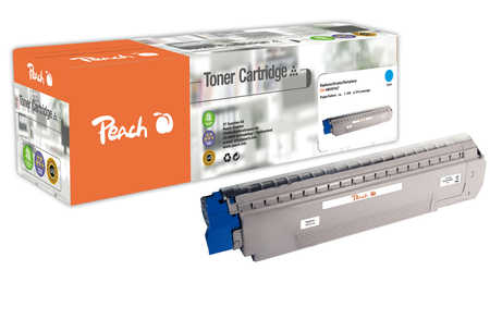 Peach PT672 toner cartridge 1 pc(s) Cyan