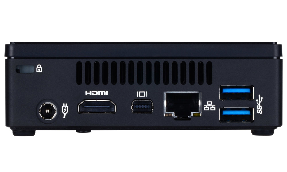 GIGABYTE GB-BXI3-5010 PC/workstation barebone UCFF Black i3-5010U BGA 1168 2.1 GHz image 4