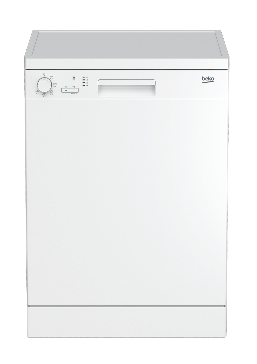 Beko DFN05211W dishwasher Freestanding 12 place settings – image 1