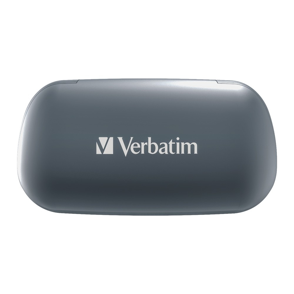 Verbatim 66515 headphones/headset True Wireless Stereo (TWS) In-ear Calls/Music Bluetooth Grey – image 3