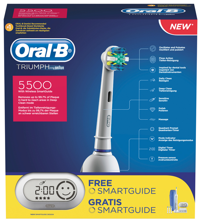 Braun Triumph 5500 + Smart Guide – image 2