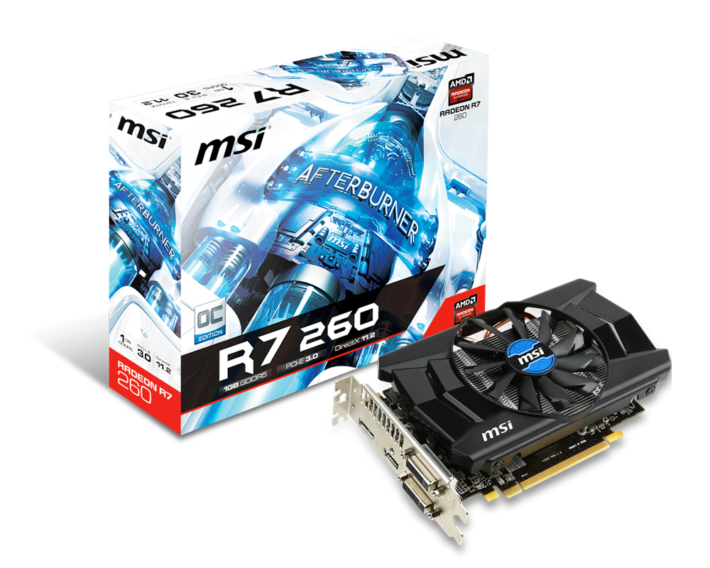 MSI V293-026R graphics card AMD Radeon R7 260 – image 2