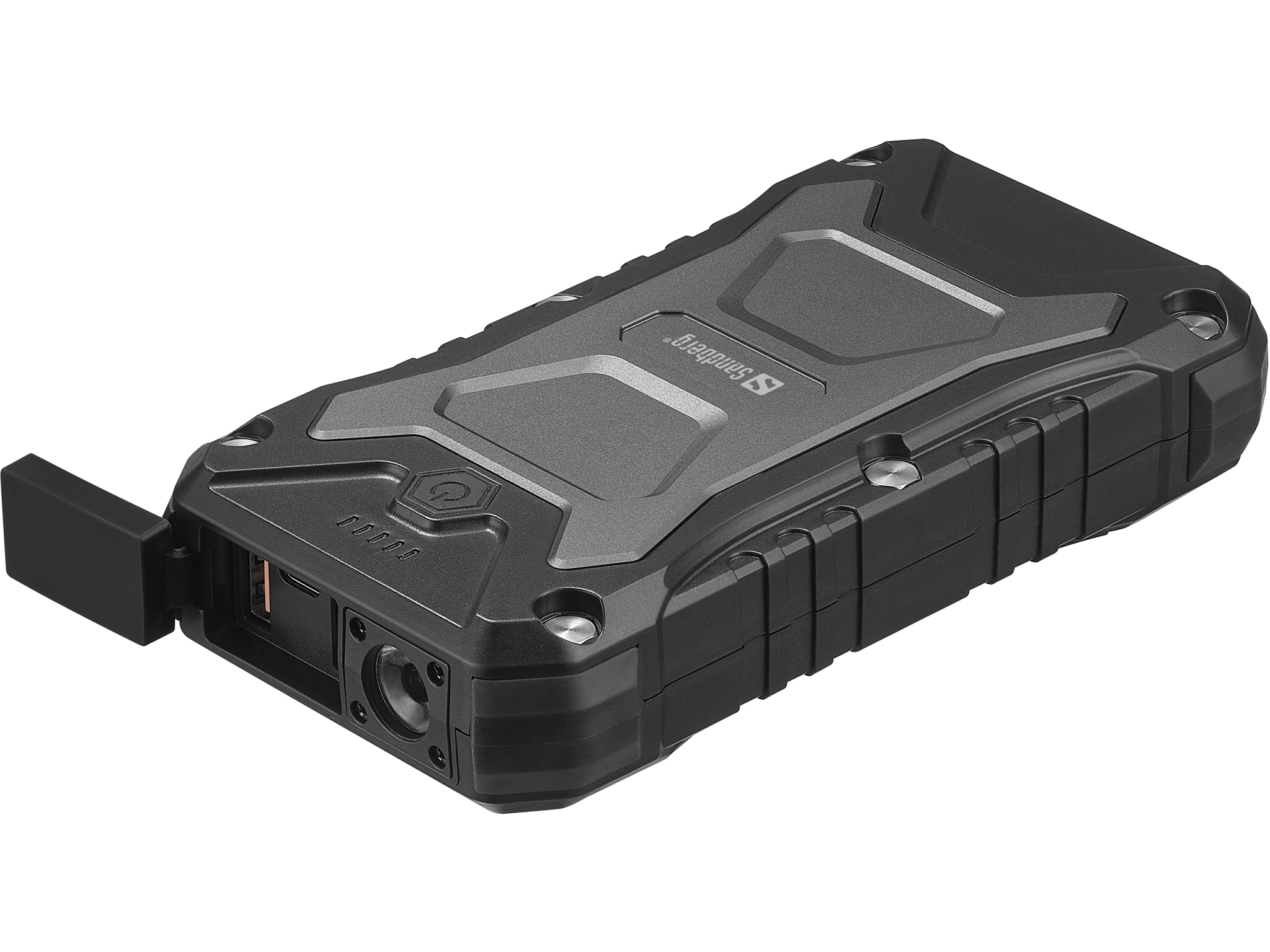 Sandberg Survivor Powerbank 20000 PD30W 20000 mAh Trådlös laddning Svart