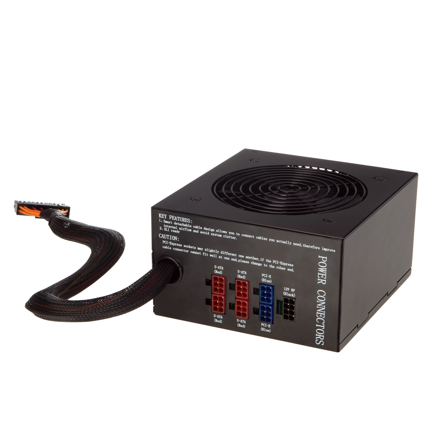 i-tec PS750W power supply unit 750 W 20+4 pin ATX ATX Black image 5