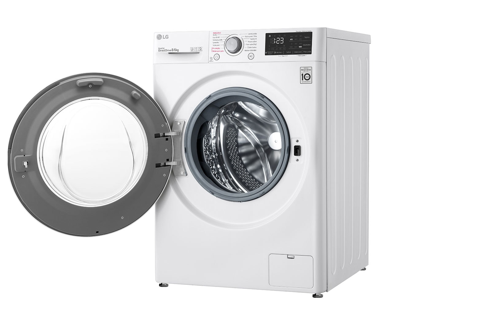 LG F84DV3UTNWT washer dryer Freestanding Front-load White – image 9