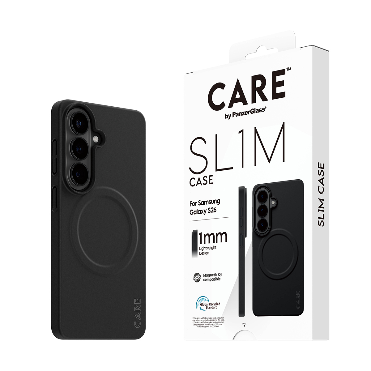 PanzerGlass CARE™ by PanzerGlass® SL1M Case Black w. Qi Samsung Galaxy S26 – image 6