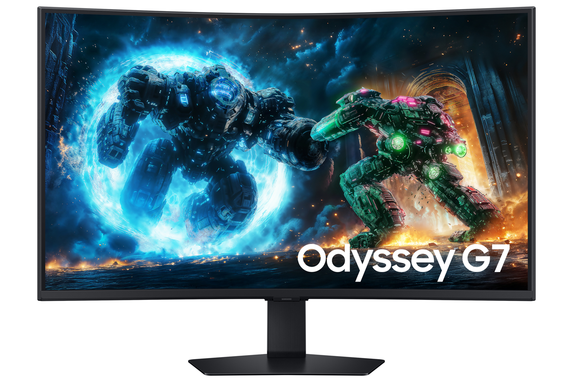 Samsung Odyssey G7 S37FG756EU - G75F Series - LED monitor - gaming - curved - 37" - 3840 x 2160 4K UHD (2160p) @ 165 Hz - VA - 350 cd/m� - 3000:1 - DisplayHDR 600 - 1 ms - 2xHDMI, DisplayPort - black