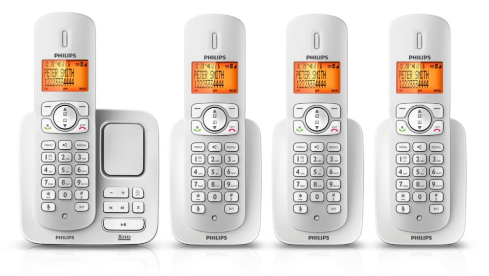 Philips Perfect sound Cordless phone with answering machine CD2754S/05