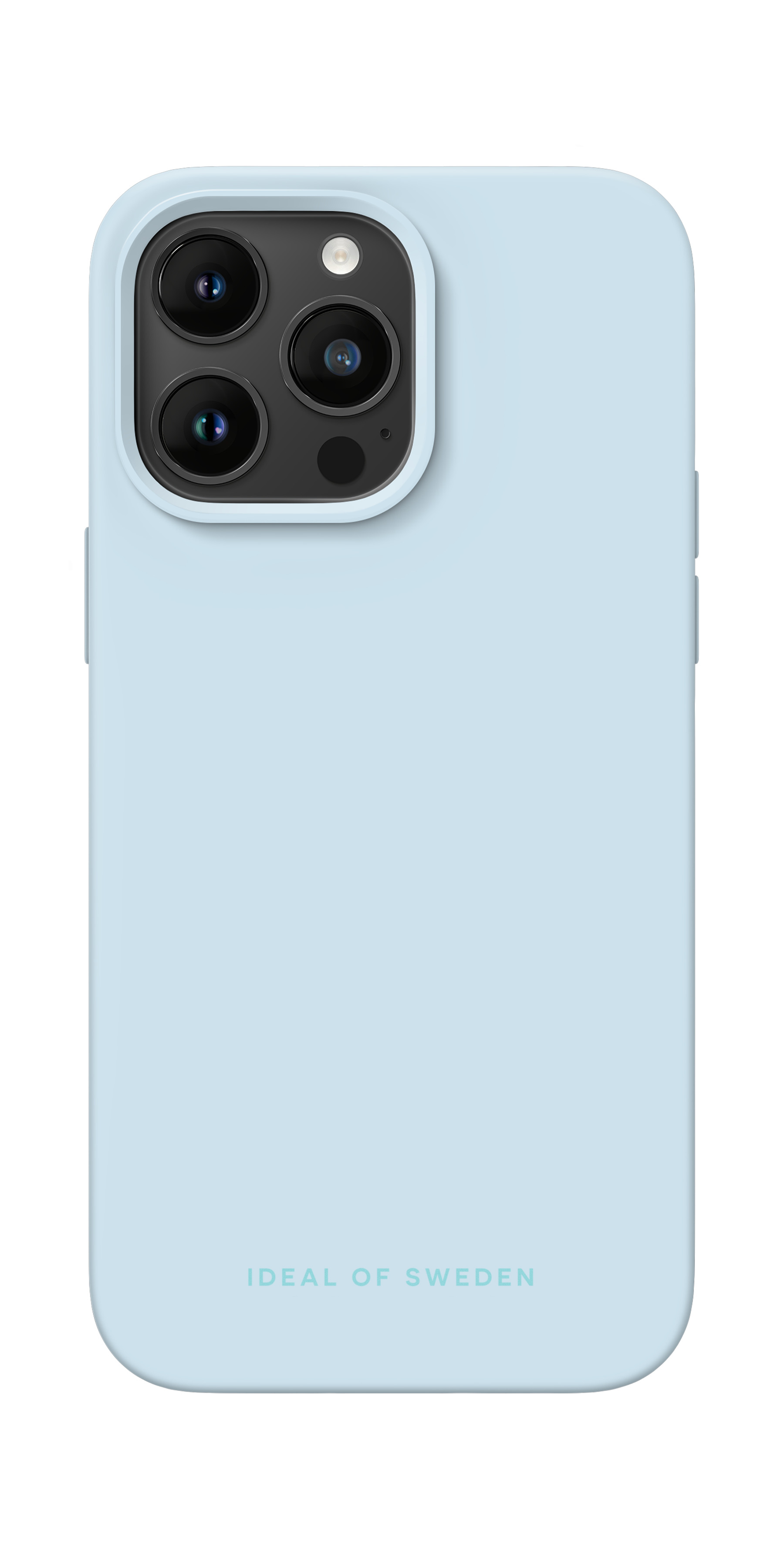 iDeal of Sweden Silicone Case iPhone 14 Pro Max Light Blue