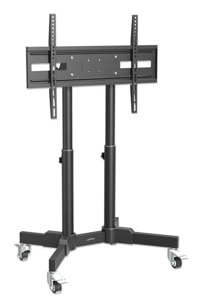 Manhattan Holds One 23" to 70" TV up to 40 kg (88 lbs.), +45° Tilt, Low Height Ideal for Stages and Presenter Notes, Black – image 9