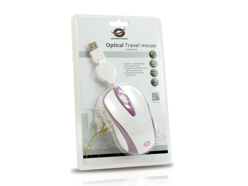 Conceptronic Optical Travel Mouse – image 3