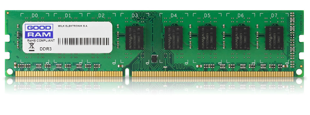 Goodram 2GB PC2-6400 memory module 2 x 1 GB DDR2 240-pin DIMM