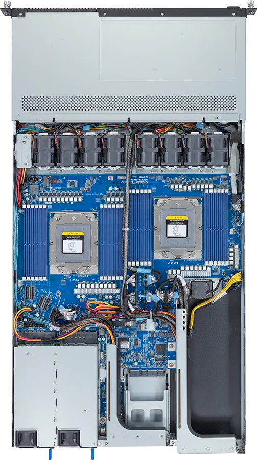 GIGABYTE R183-ZF0-AAJ1 LGA 6096 Rack (1U) Black, Steel – image 3