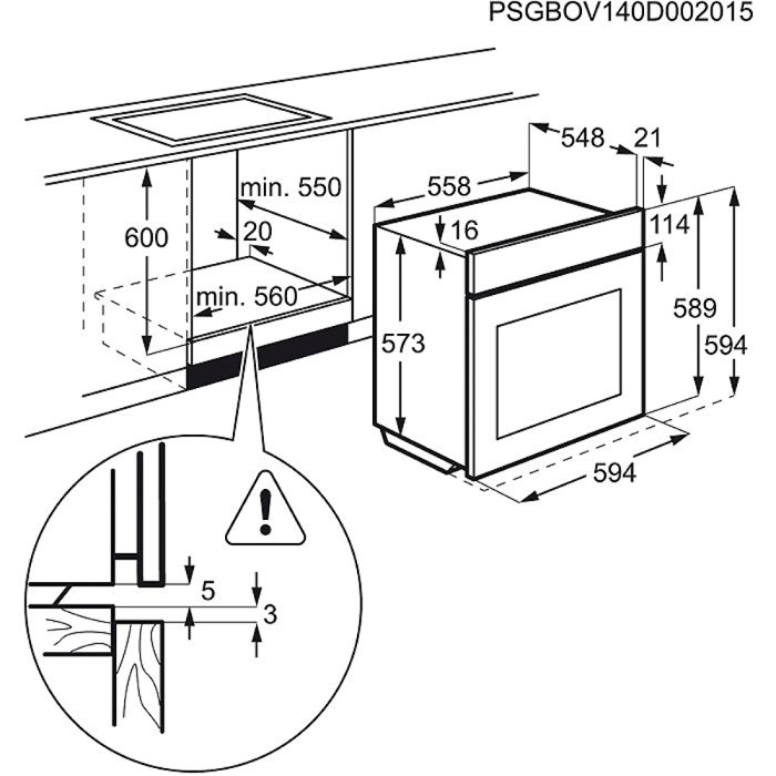 Electrolux EOB93450AX oven – image 2
