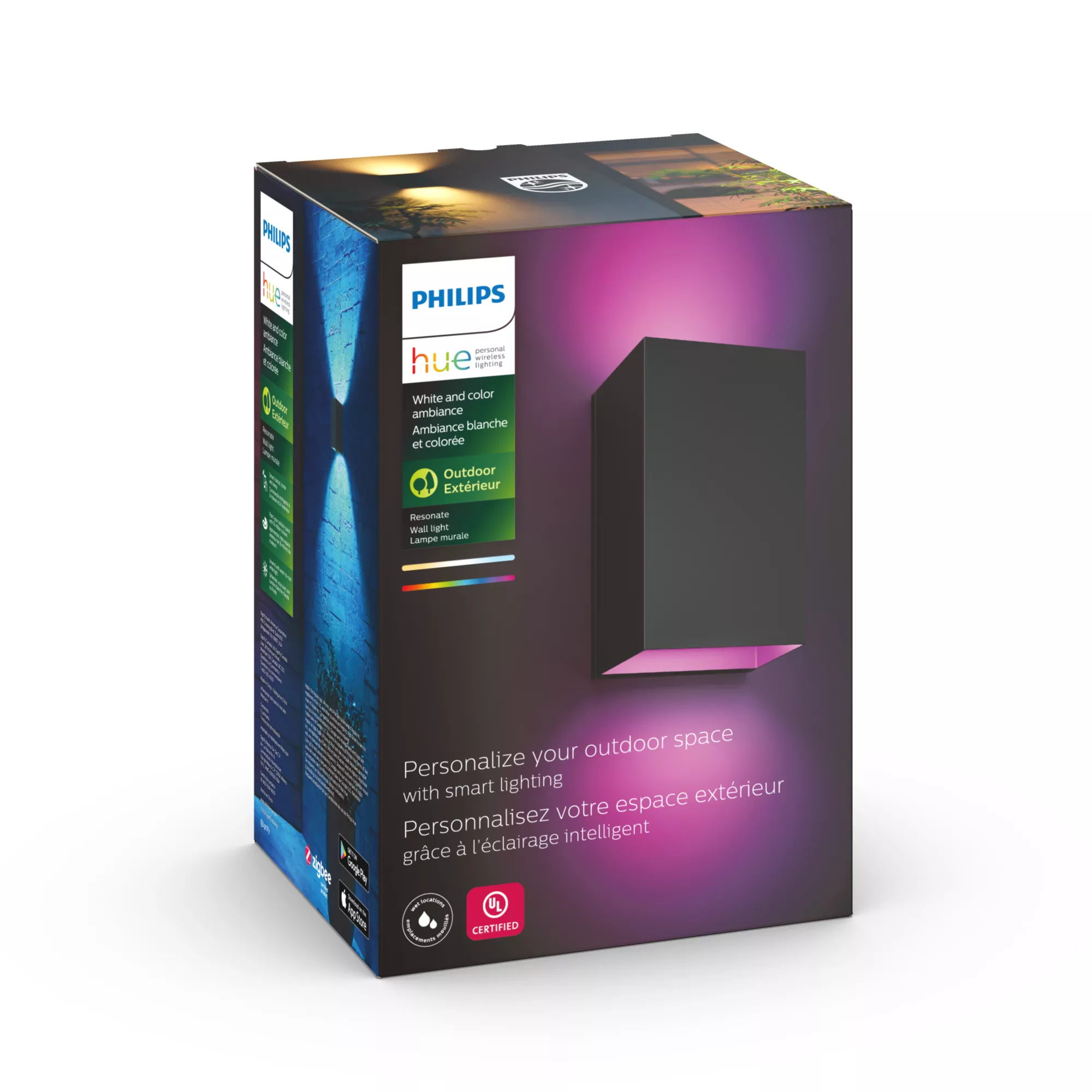Philips by Signify Philips Hue White and colour ambience 046677576080 smart lighting Smart wall light Bluetooth/Zigbee – image 6