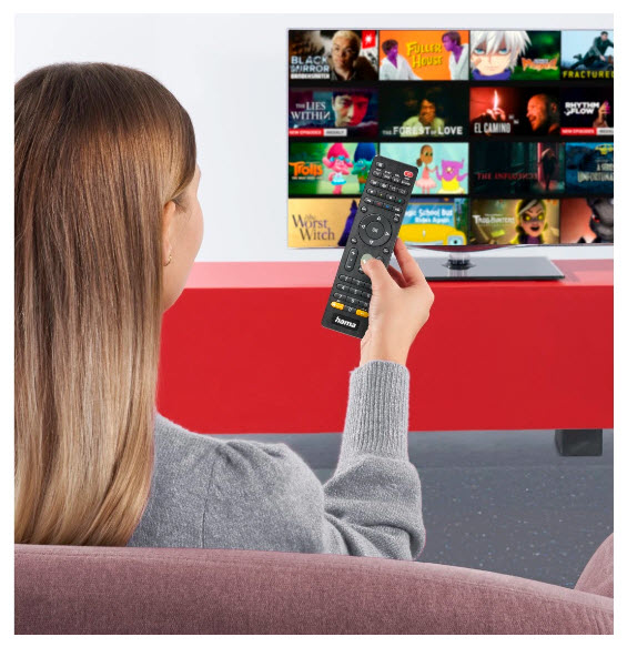 Hama 00221054 remote control IR Wireless DVD/Blu-ray, TV Press buttons – image 6