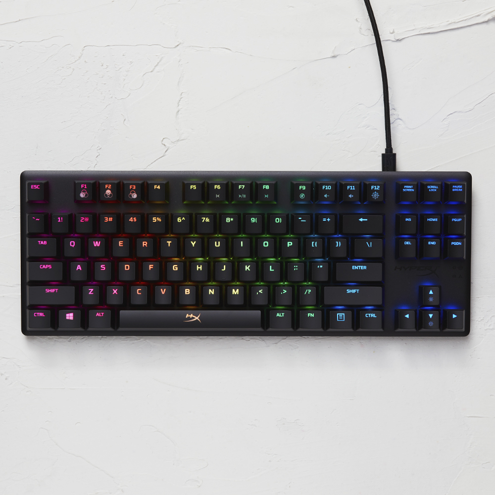 HyperX Alloy Origins Core - Mechanical Gaming Keyboard - HX Red (BR Layout) (HX-KB7RDX-BR) – image 7