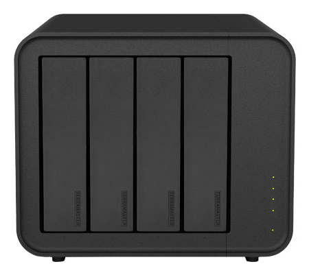 TerraMaster D8 HYBRID array di dischi Desktop Nero