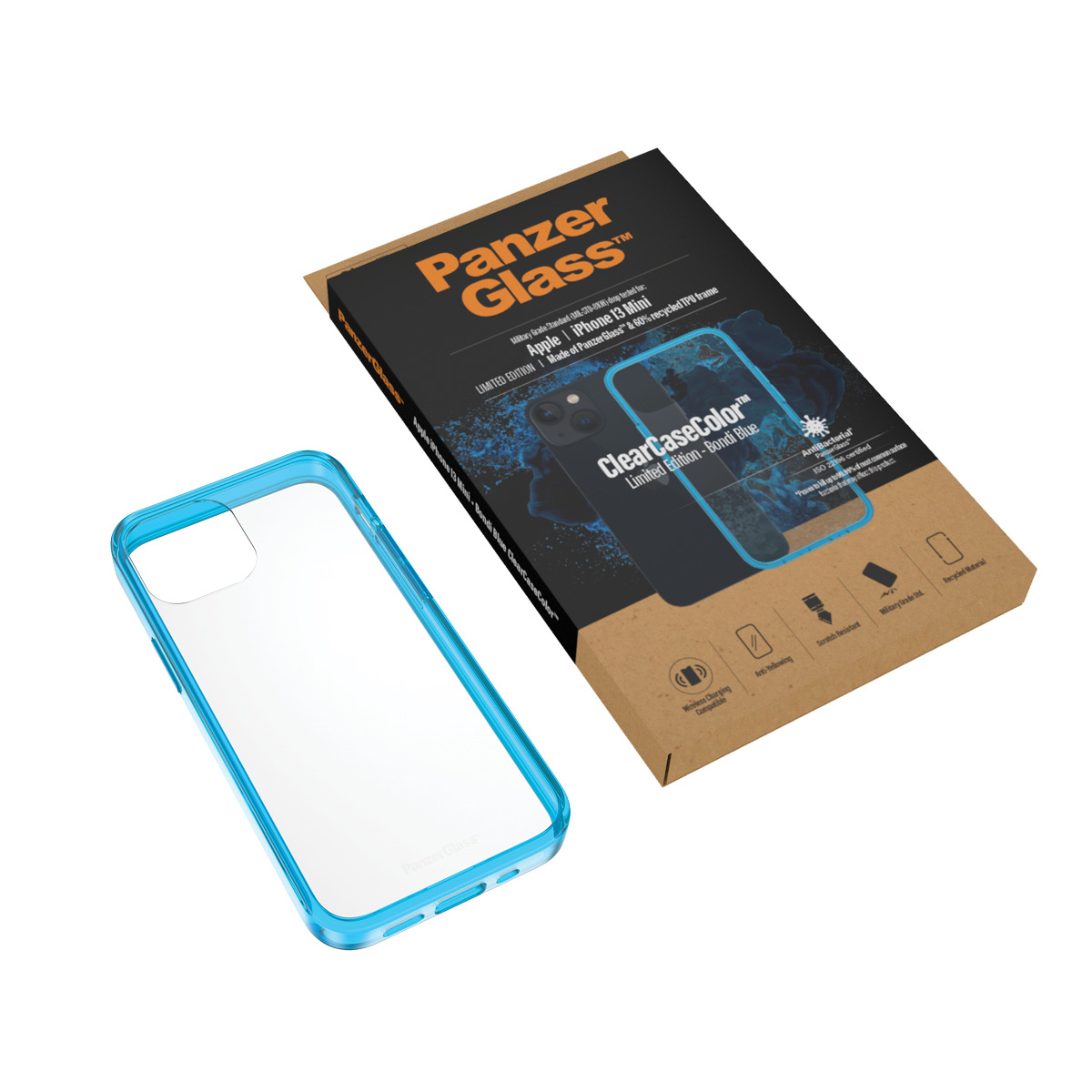 PanzerGlass ® ClearCaseColor™ iPhone 13 Mini - Bondi Blue – image 5