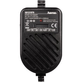 Hama 00121976 power adapter/inverter Auto Black – image 2