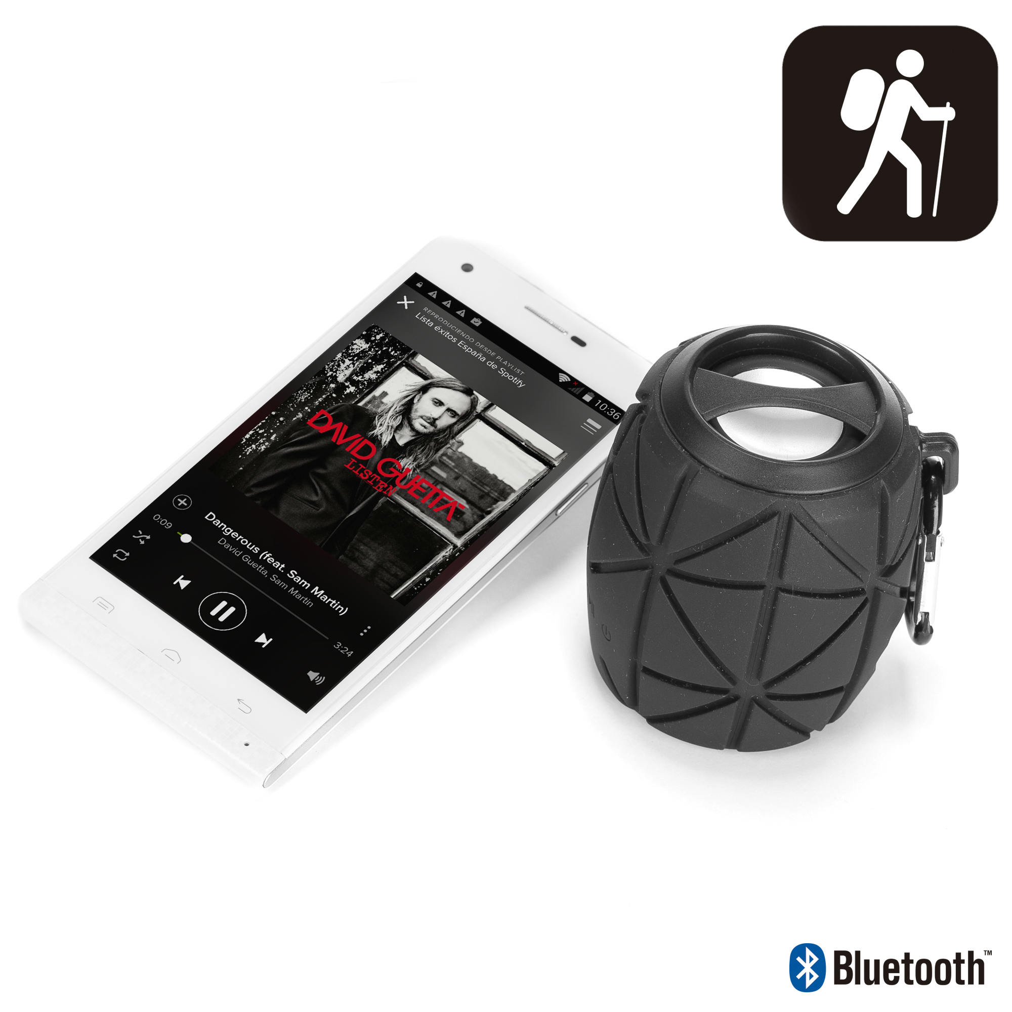 NGS Roller Pineapple Mono portable speaker Black 3 W image 4