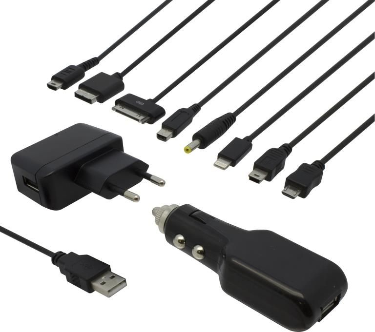 Konix 61881179127 mobile device charger Portable gaming console, Smartphone, Tablet Black AC, Cigar lighter Auto, Indoor – image 2