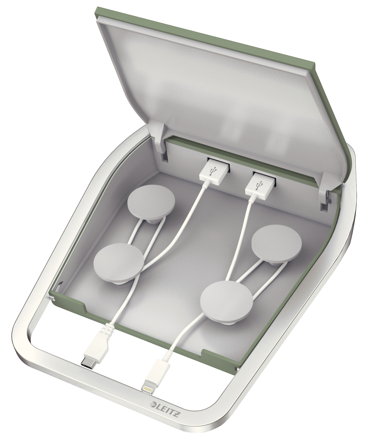 Leitz 65120053 mobile device charger Smartphone, Tablet Green, Silver AC Indoor – image 4