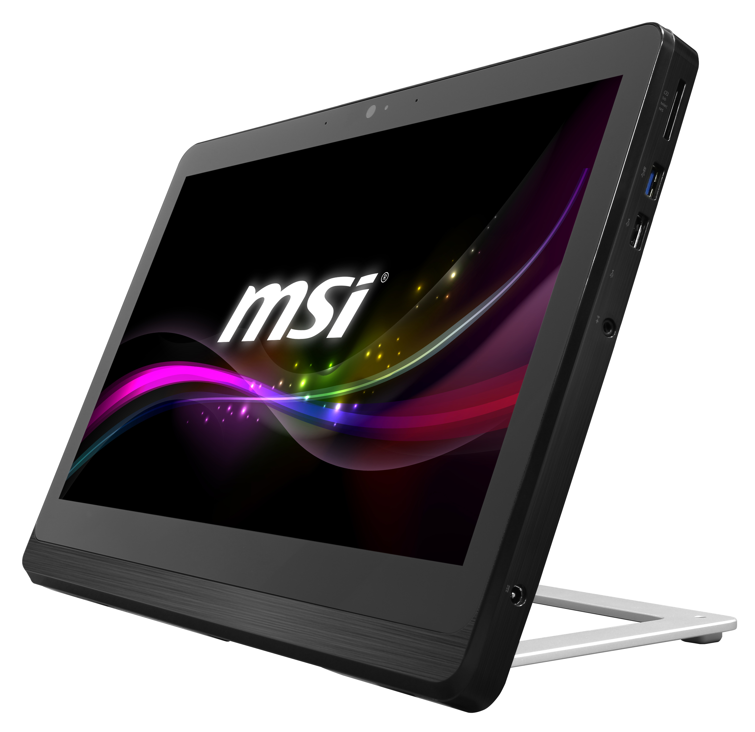 MSI Pro AP16 Flex-012XEU Intel® Celeron® J1900 39.6 cm (15.6″) 1366 x 768 pixels Touchscreen All-in-One PC 4 GB DDR3L-SDRAM 500 GB HDD Wi-Fi 5 (802.11ac) Black image 2
