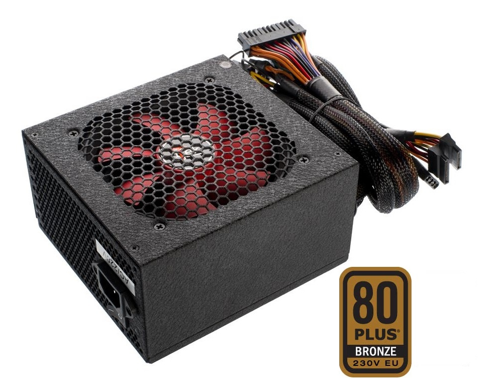 itek DESERT PLUS 600 power supply unit 600 W 20+4 pin ATX ATX Black, Red image 2