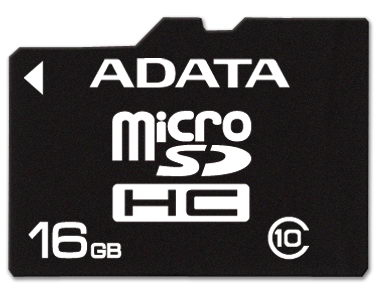 ADATA microSDHC 16GB class10 – image 1