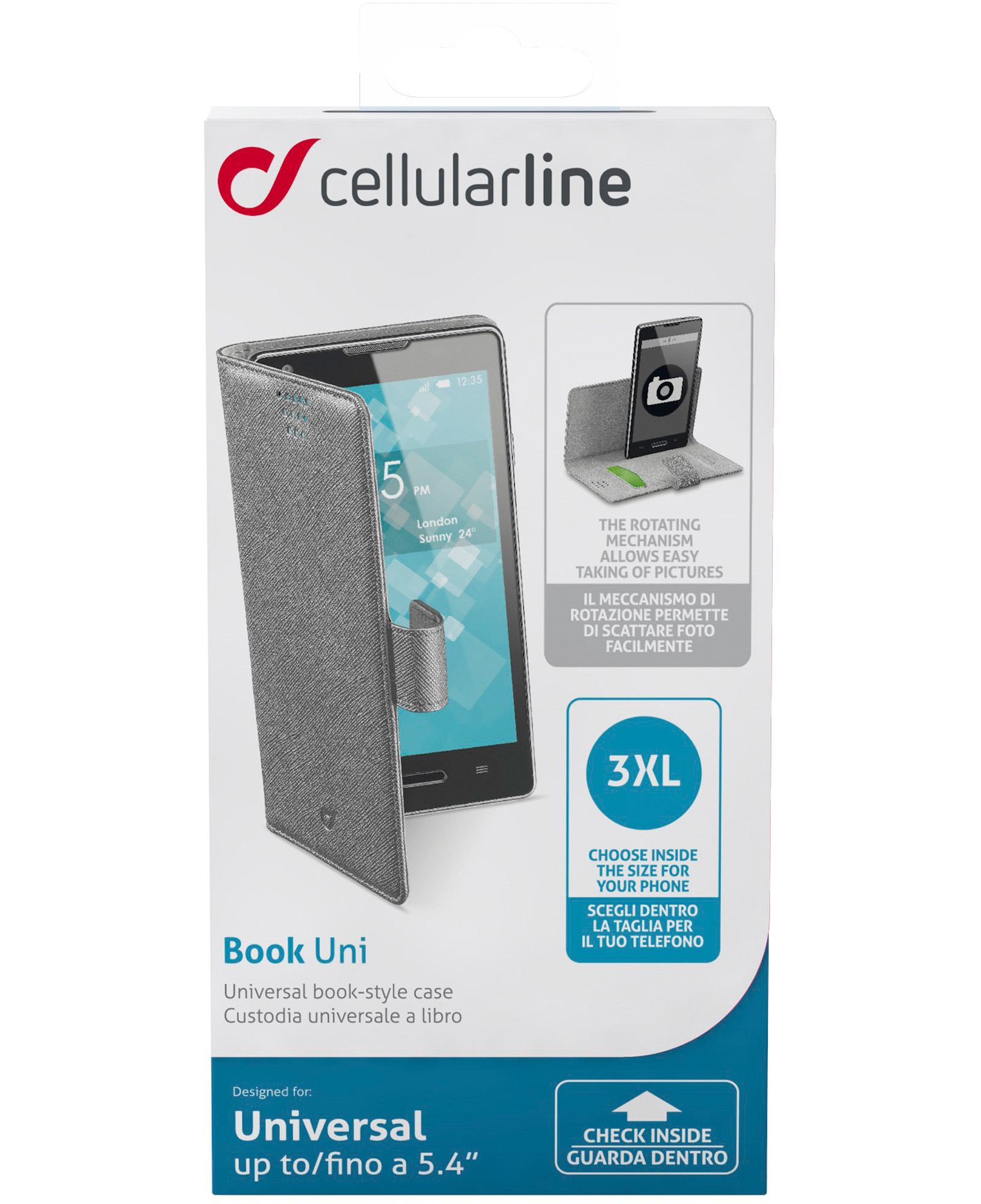 Cellularline Book Uni - Smartphones up to 5.4” – image 5