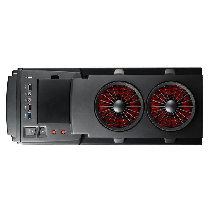 itek Bi-Turbo Midi Tower Red image 8