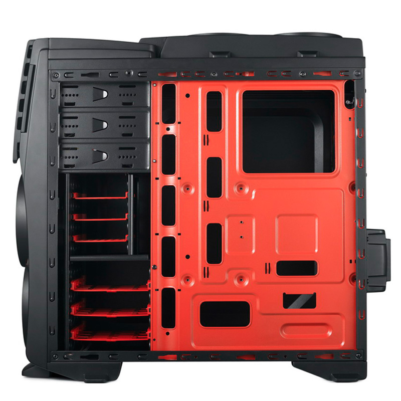 itek Bi-Turbo Midi Tower Red image 4