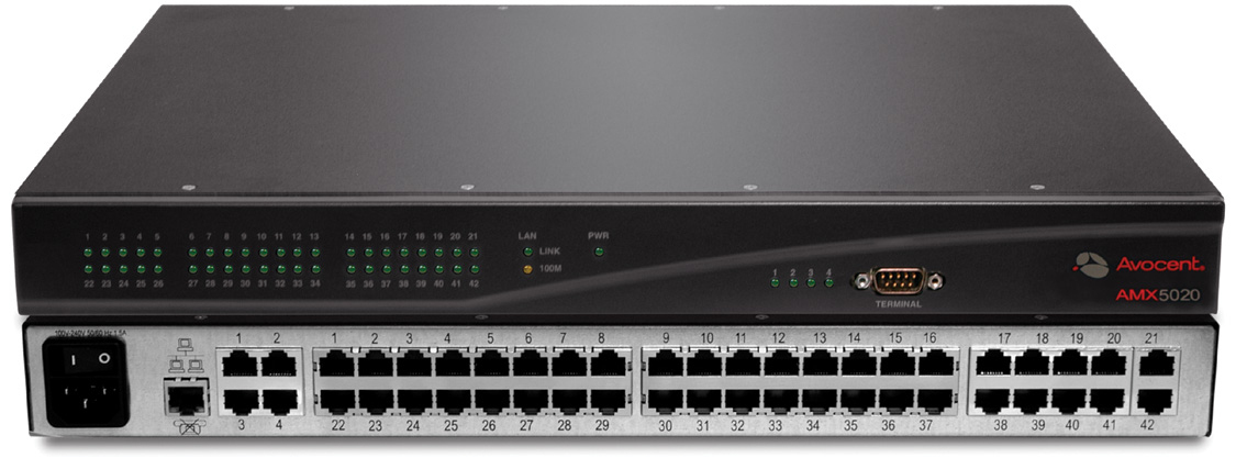 Vertiv AMX5020 KVM switch Rack mounting