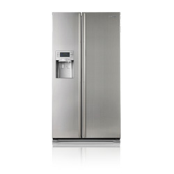 Samsung RSH5UTRS side-by-side refrigerator Freestanding Stainless steel