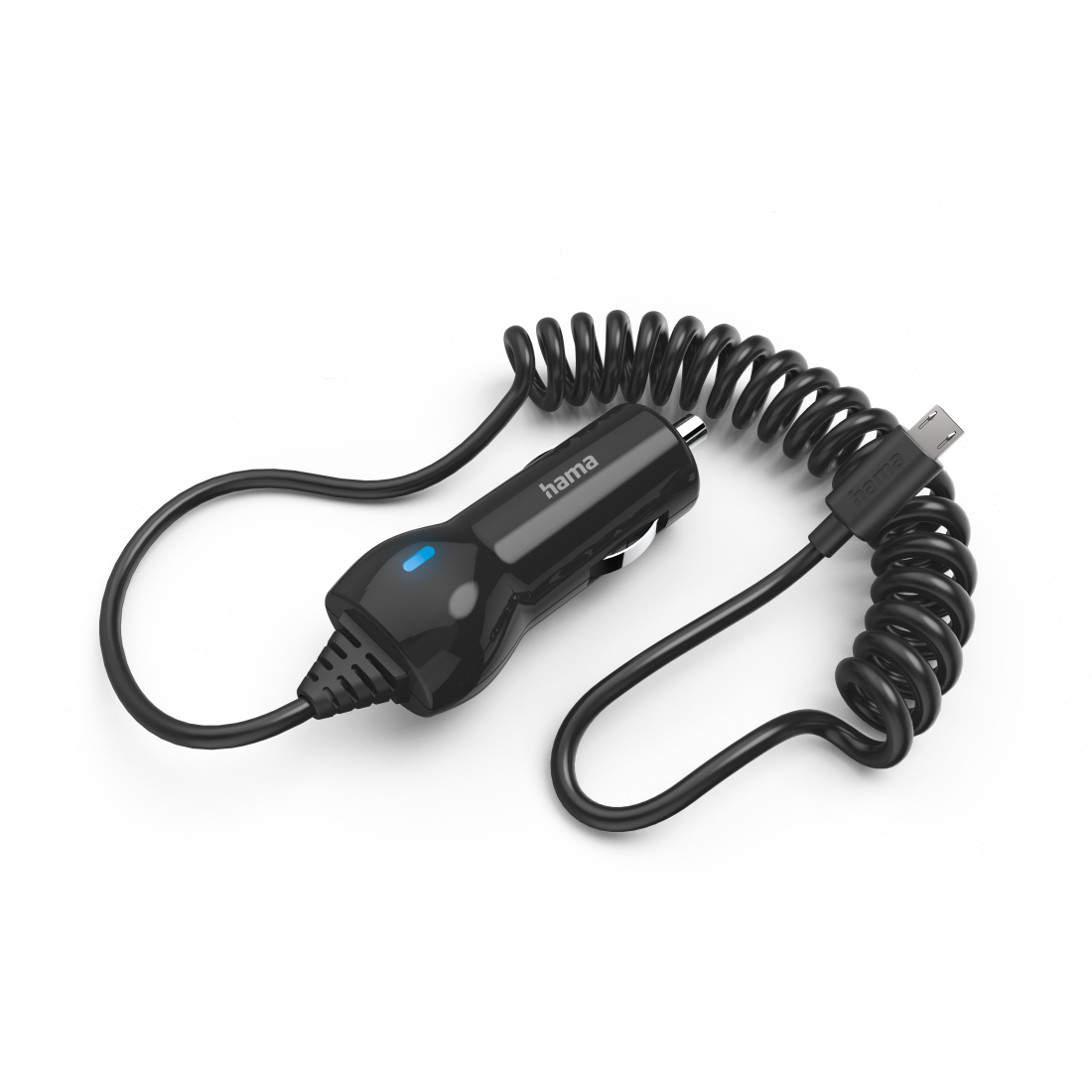 Hama 00201608 mobile device charger Mobile phone, Smartphone Black Lightning Auto – image 2