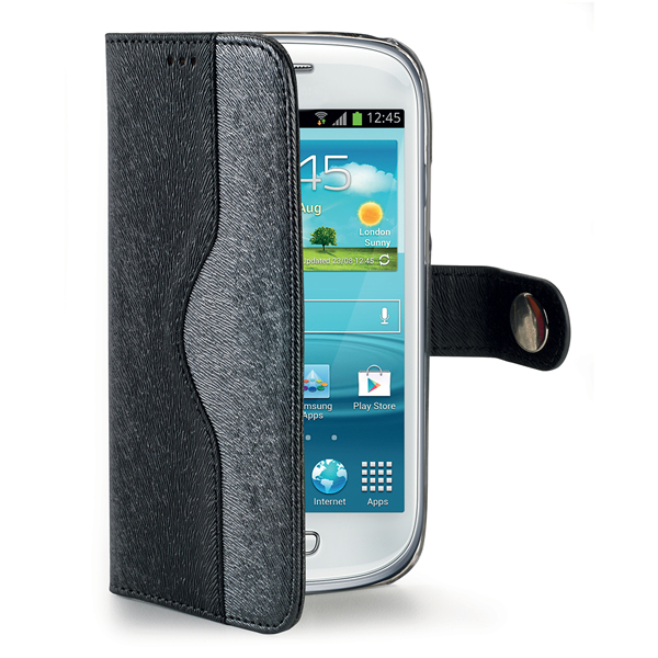 Celly ONDAS3MBK mobile phone case Wallet case Black