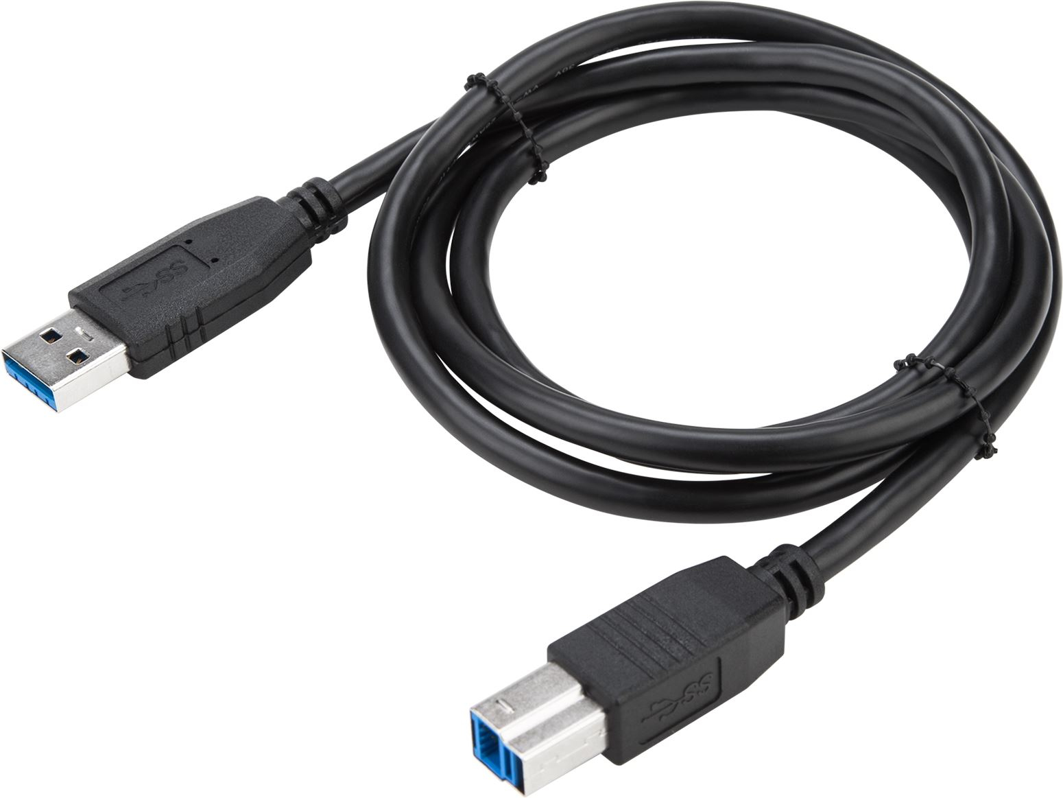 Targus 1m USB 3.0 USB cable USB 3.2 Gen 1 (3.1 Gen 1) USB A USB B 5 Gbit/s Black