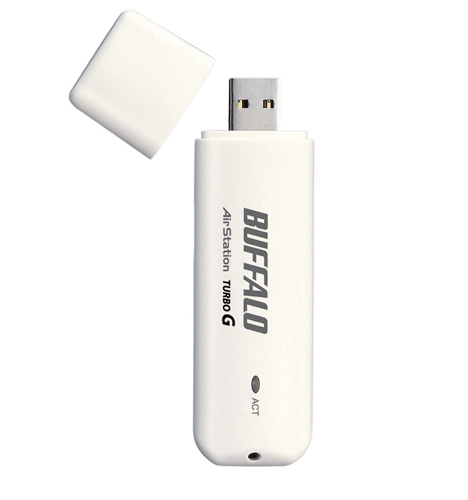 Buffalo Wireless-G 125 High-Speed Keychain USB 2.0 Adapter